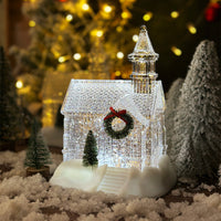 Eve Luminous Crystal House Christmas Gift