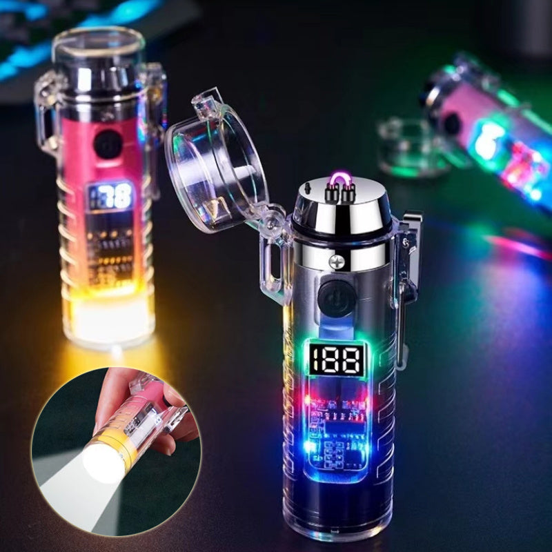 USB Charging Lighter with LED Color Display