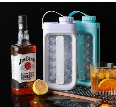 2-in-1 ice ball and cold kettle.