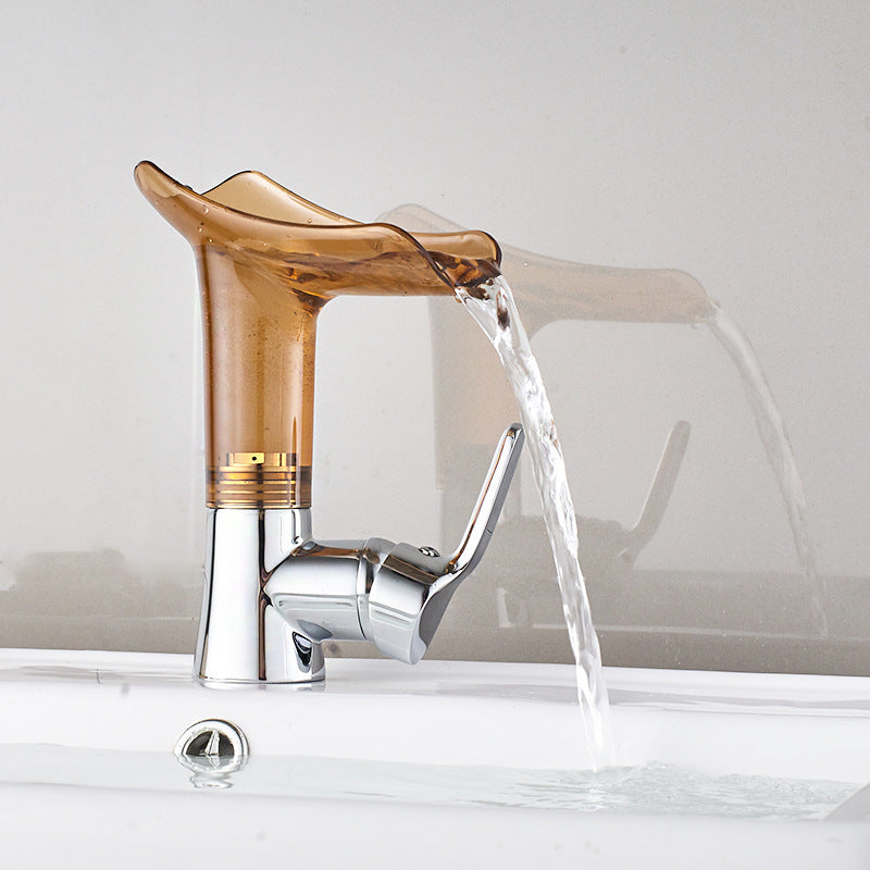 Elegant Copper Basin Faucet