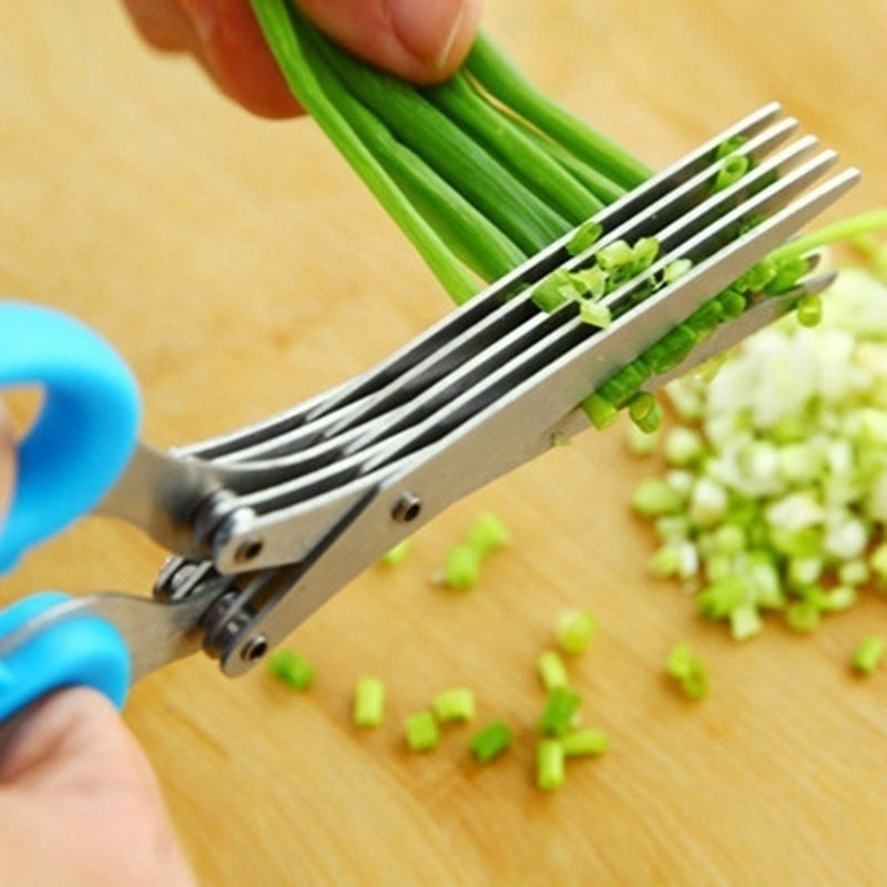 Multifunctional Stainless Steel Kitchen Scissors.