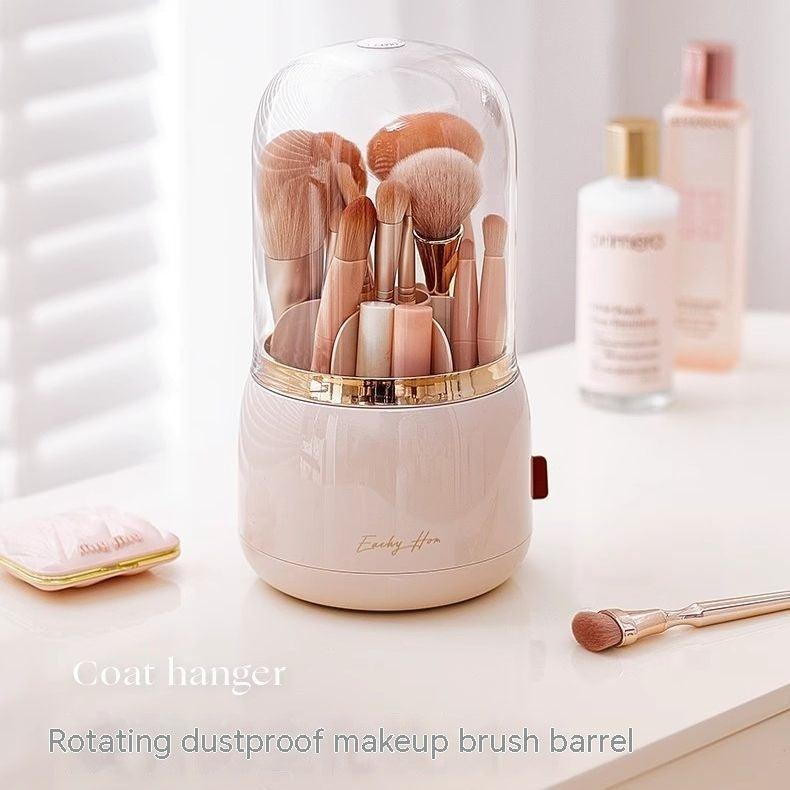 Desktop pen and makeup brush holder