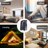 Mini Electric Ceramic Heater for Home, Office, and Camping