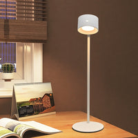 Touchable LED table lamp with magnetic base.