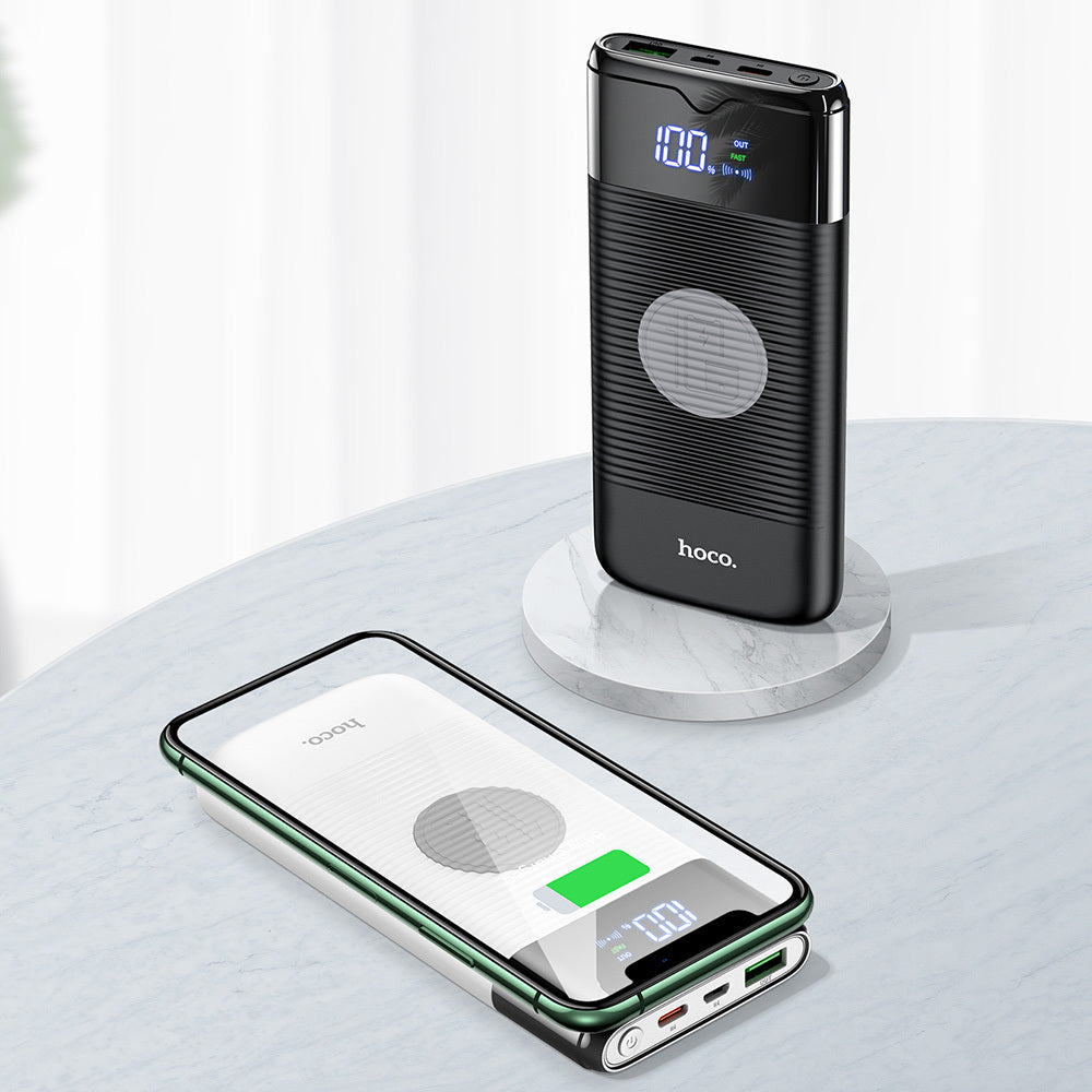 10,000mAh Wireless Power Bank with Fast Charging