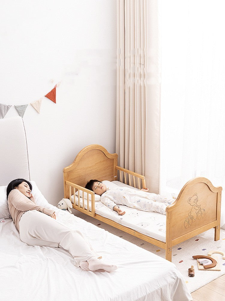 Multi-function Pine Baby Splicing Bed