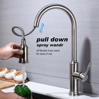 Pulling Nozzle Kitchen Faucet