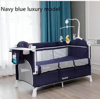 Movable Multifunctional Splicing Baby Cot