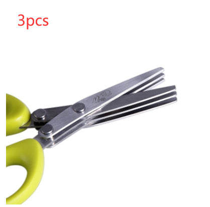 Multifunctional Stainless Steel Kitchen Scissors.