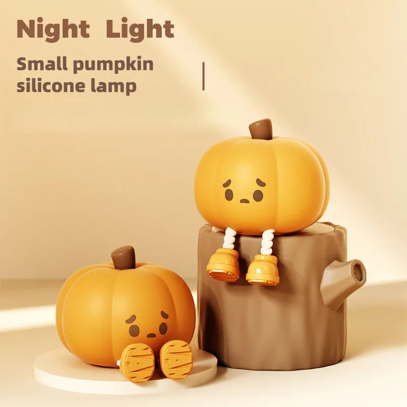 Rechargeable Halloween Pumpkin Night Light