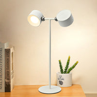 Touchable LED table lamp with magnetic base.