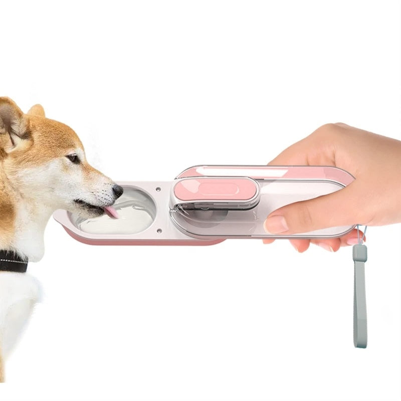 Foldable Dog Water Bottle: Portable for Outdoor Walks