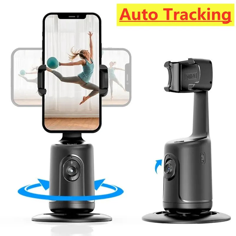 Auto Face Tracking Phone Holder for Videos and Vlogs